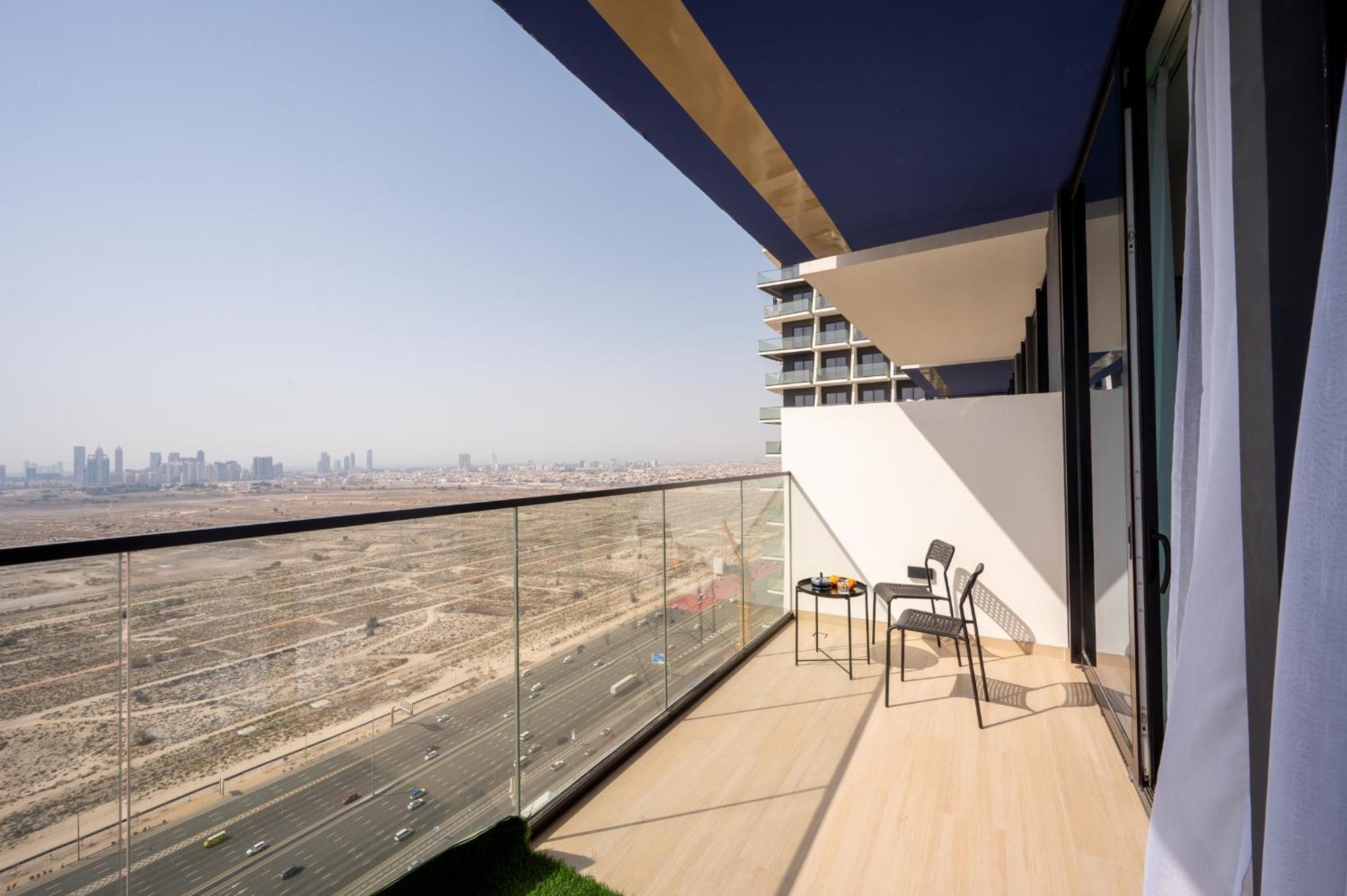 Cozy New Brand 1br At Jvc Binghatti Corner Apartment